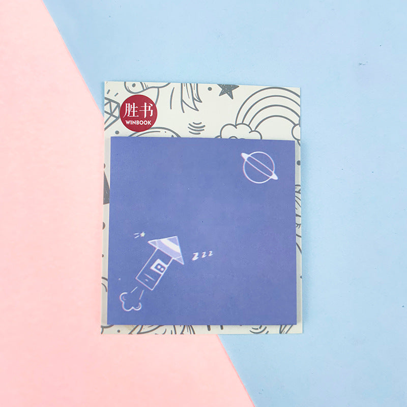 Wholesale 10 PCS creative cartoon paper sticky notes